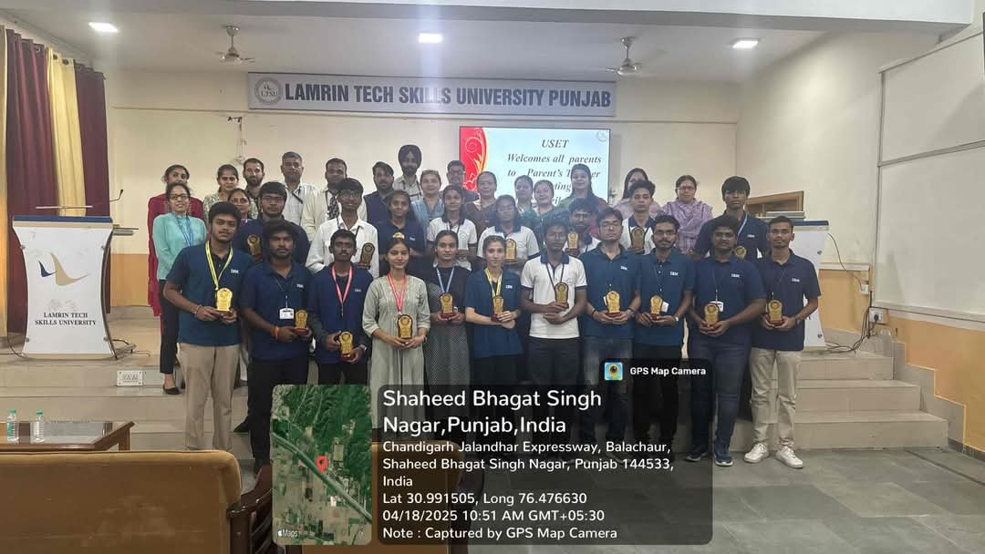 LTSU Honours Academic Toppers at Parents-Teacher Meet 2025