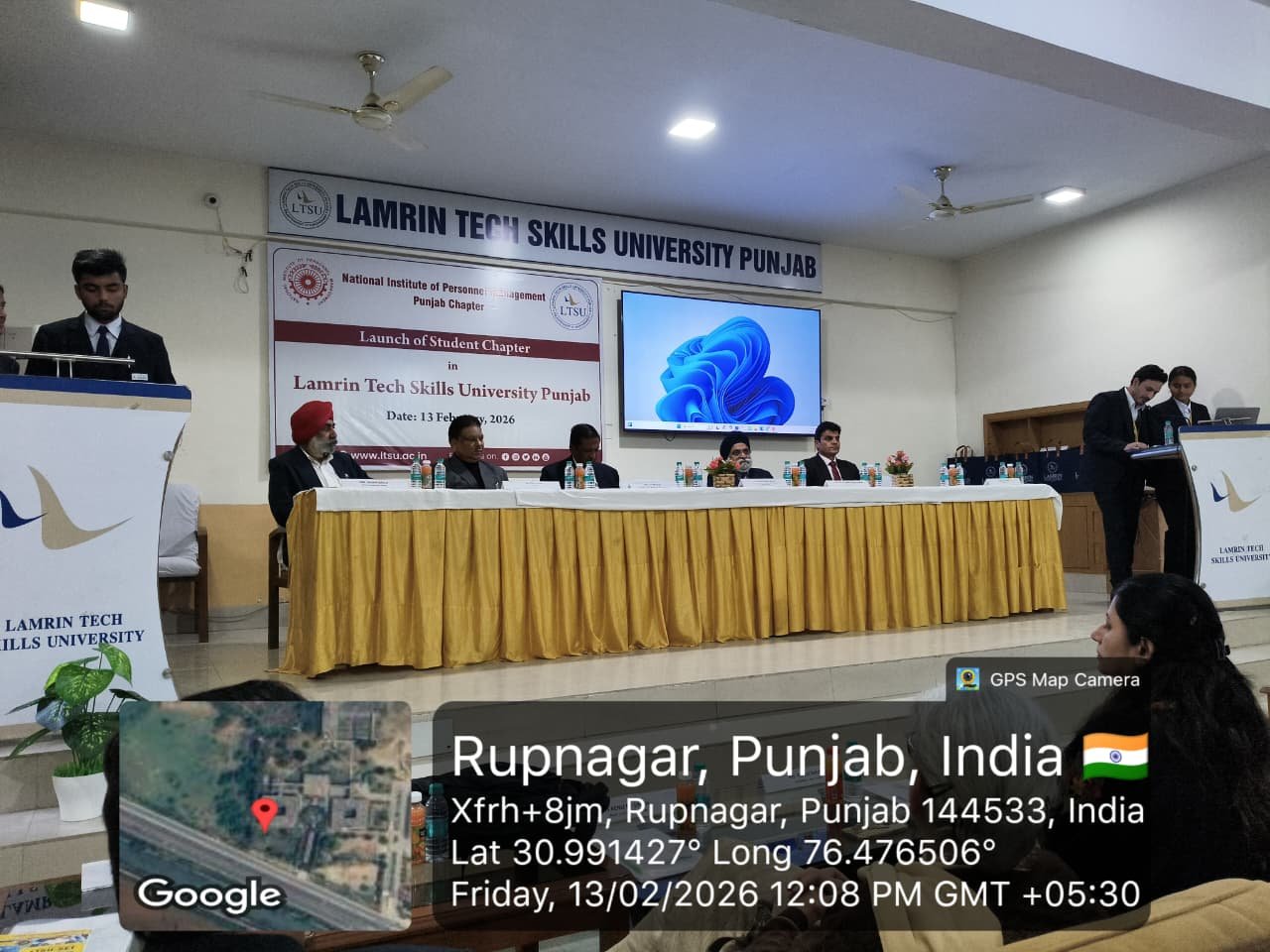Launch of NIPM Student Chapter @ LTSU Punjab