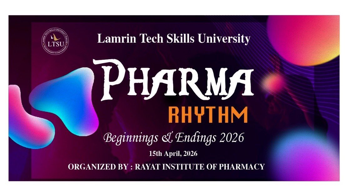 	UPCOMING EVENT- PHARMA RHYTHM- BEGINNINGS & ENDING 2026- Freshers cum farewell party