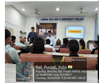 EXPERT LECTURE ON “Time Management” 