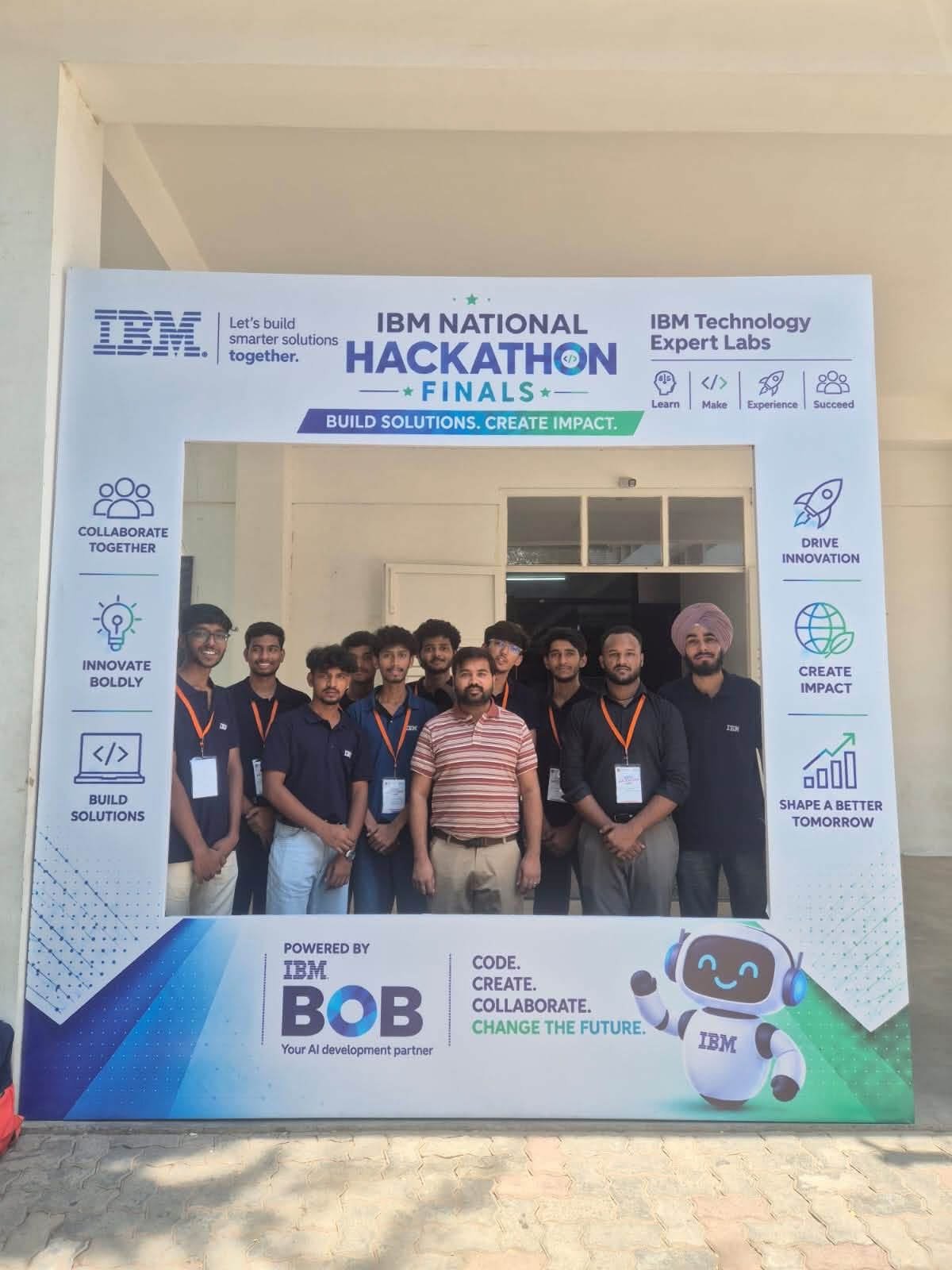 National Triumph:  LTSU Secures Top 10 Spot in India at the IBM Hackathon 2026