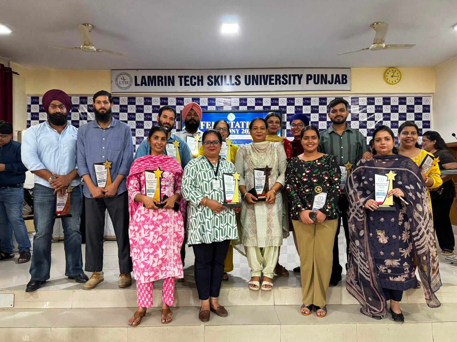 Honouring the Pillars of LTSU – Faculty Felicitation Ceremony 