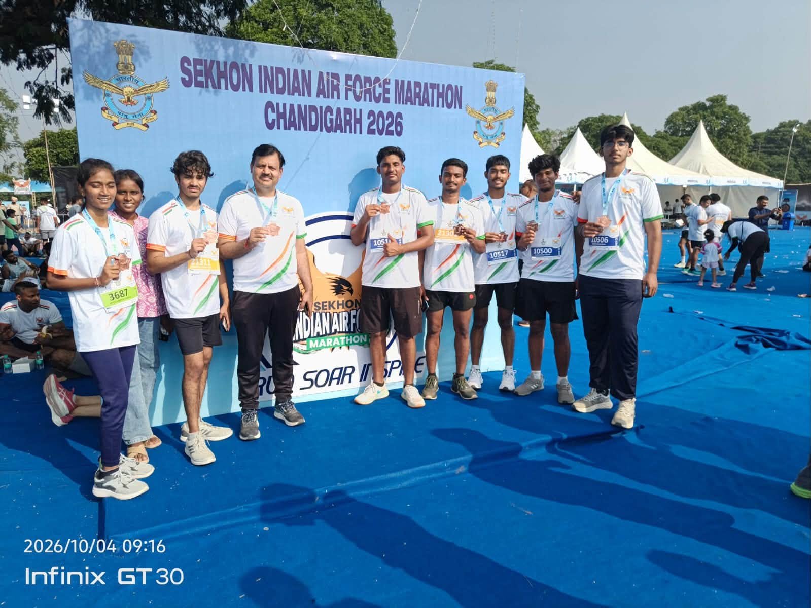 LTSU RAN WITH PRIDE AT THE SEKHON IAF MARATHON 2026!